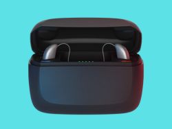 Digital hearing aid close-up